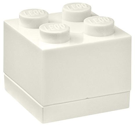 Lego Mini Box 4 Einheitsgröße weiß