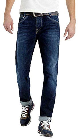 Pepe Jeans Herren Spike Straight Jeans, Denim Z45, 29W / 34L