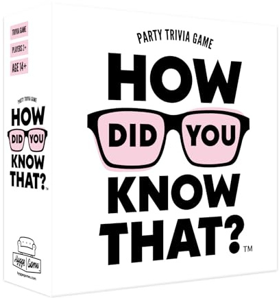 Hygge Games Woher wussten Sie das? - Trivia Partyspiel, weiß