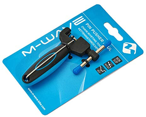 KHE M-Wave Fahrrad Kettennietdrücker Kettennietentferner nur 100g schwarz-blau