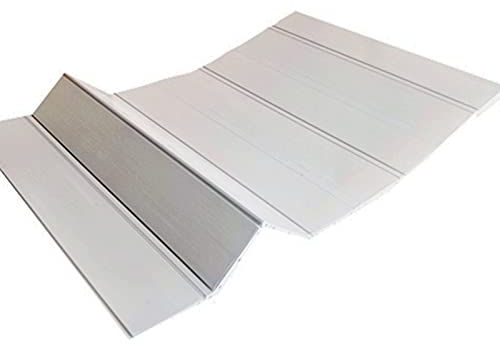 MNBVH Badewannenabdeckung Weiß, Badewannen Abdeckung Staubdicht Brett, Badewannen Isolations Abdeckung, PVC Platte, Badewannen Dämmplatte Holz-Plastik Badewannenabdeckung 163 × 70 × 1.1 cm