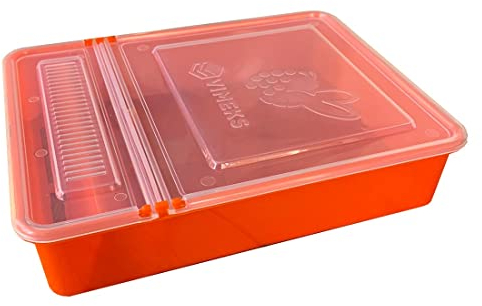 Futtertrog eckig (1.5L / 2.5L) für Bienenbeuten Ablegerkasten Bienenfutter Imker, 2.5 Liter
