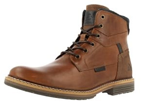 BULLBOXER Herrenschuhe Stiefel Schnürer Braun Freizeit, Schuhgröße:41 EU