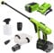 Greenworks 40V (600 PSI 0.8 GPM) Power Cleaner, 2Ah USB Battery and Charger Included