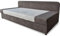 bonni Polsterbett SIDA 80x180cm Bett mit Bettkasten Boxspringbett mit Stauraum Einzelbett Jugendbett Stauraumbett (Graphit/Grau)