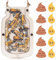 Lot de 40 pots de récompense pour les tout-petits, tableau de récompenses pour enfants sur le thème de la construction, récompenses d'entraînement pour aller aux toilettes, tableau de comportement