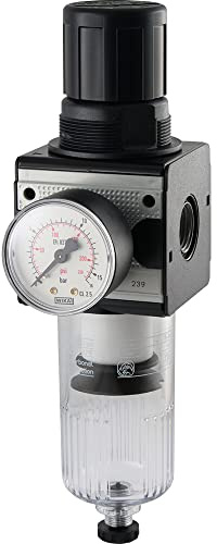 Fittingteile - Druckregler Baureihe 2, 6700 l/min - Druckminderer Druckluftregler (Gewinde: G 3/4 - Ablass: Automatisch - Regelbereich: 0,5-16 bar)