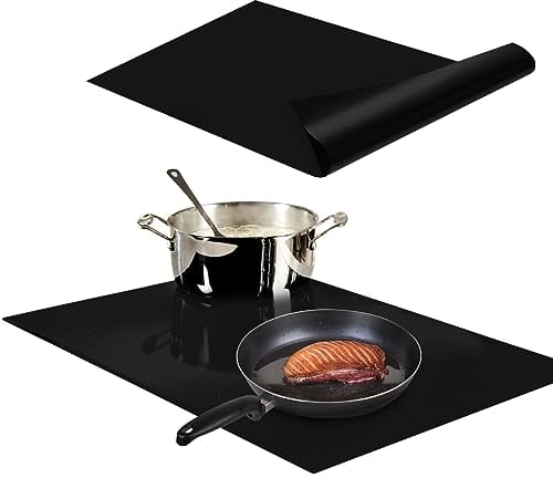Induction Hob Protector Mat 78 * 52cm, Large Electric Cooker Scratch Protector for Stove, Protecting Top From Scratches Dirt, Anti Slip, Waterproof