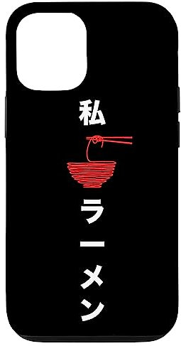 Japanese Classic Anime Merch I love Ramen Case for iPhone 12/12 Pro