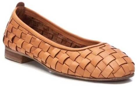 Carmela - Manoletinas Piel Cuero - Cuero para: Mujer Color: 03 Piel Camel Talla: 36