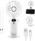 VonHaus Handheld Fan – Mini, Portable, Lightweight, USB Rechargeable, 5 Speeds, 90° Folding, 60cm Lanyard, Phone Stand – Cooling Fan Ideal for Desktop, Home, Office, Travel, Living Room, Bedroom