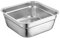 Cabilock Stainless Steel Colander Drainer Basket, Large Capacity Fine Mesh Washing Basin Container, Multi-Functional Kitchen Strainer Food Draining Bowl Sieve for Vegetables, Fruits, Rice, 28cm