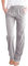 Cegerne Damen Leinenhose Lang Leicht Sommerhose Mittelalter Musselin Loose Fit Casual Stoffhose Urlaub Strand, 1-Grau, M