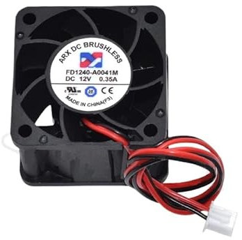 Senlifang Para Fd1240 - A0041m DC 12V 0.35a 2 pines 40x40x28mm Ventilador de servidor