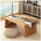 Japanischer Bodentisch, Meditations-Altar, Kaffee, Tee, Tisch für Bodensitzen, Esszimmer, spirituelle Praktiken, A, 80 x 40 x 30 cm