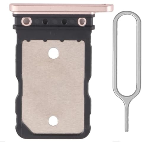 iReplaceParts SIM Tray Replacement Sim Holder Slot Rubber Gasket With Sim Tray Ejector Tool Compatible With Google Pixel 8 (Rose)