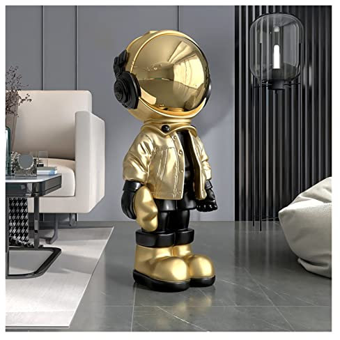 Statue, Skulptur Stil Astronaut Statue Raummann Harz Große Geschenk Sammelfigur Kunst S Für Desktop Dekoration Home Decor/D