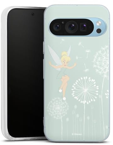 Custodia di silicone compatibile con Google Pixel 9 Pro Custodia trasparente Cover per smartphone trasparente Trilli Soffione Disney