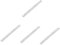 DOITOOL 4pcs Door Shaft Knob Door Handles Spindles Sign Door Latches Hardware Outdoor Rolling Pin Barrel Stop Hooks Part Extender Doors Lock Bolts Rim Gate Matte Kit Stainless Steel Silver