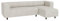S-Style Möbel Ecksofa Eckcouch Sofa Couch 4 Sitzer L Form Freistehend Cord Stoff Kratzfest Rechts Viggo Beige