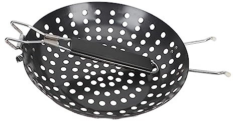 Toyvian Placa De Parrilla Antiadherente Con Agujeros Bandeja Profesional Para Barbacoa Para Picnic y Jardín Parrilla Metálica Duradera