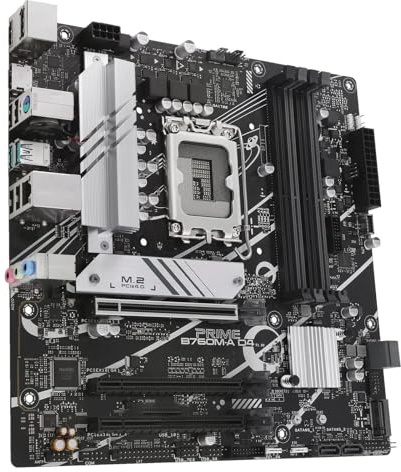 Scheda madre Scheda madre Fit For ASRock PRIME B760M-A D4 Intel B760 LGA 1700 M.2 DDR4 128GB supporta CPU I9-14900 I7-14700 i5-12500 I5-14400
