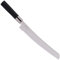 Kai Wasabi Black 6723B - Cuchillo para pan (hoja de 23 cm), color negro