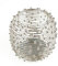Windlicht Stadio aus metall silber 13,5 cm