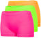 Assoluta Lot de 3 sous-vêtements hipster fluo pour femme Vert/rose/jaune, Vert fluo, orange, rose, S