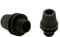 K M Electronics® 2 X Plastic Nylon Cable Cord Wire Grip LAMP Holder 10MM Thread Black