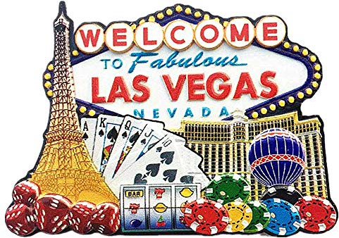 Las Vegas Nevada USA Kühlschrankmagnet Tourist Souvenir Geschenkkollektion Heim- & Küchendekoration Magnetaufkleber Las Vegas Amerika Kühlschrankmagnet