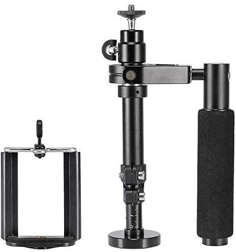 Fotga Stabilizzatore Gimbal Palmare Regolabile Steadycam Steadicam Maniglia Grip per GOPRO Yi SJCAM Huawei P10 Samsung S9 iPhone X Smart Phone