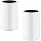 Air Filter for Blueair Blue Pure 411 / Blueair Blue 3210 Air Purifier, True HEPA & Activated Carbon Replacement Filter (2 Pack)