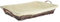 HERSIG - Bandeja Plancha Caoba Natural | Cesta Colada Rectangular con Forro y Asas - 45 x 35 x 55 cm