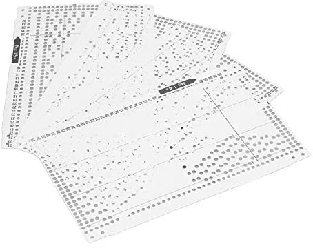 UPQRSG 15 Stück Strickmaschinen Lochkarten, Weiche, Langlebige Kunststoff Strickblumenkarte, DIY Handwerkszubehör, Mustermaschinen Blumen Lochkarten für KH868 KH860 KH881 KH891 KH892
