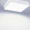 max K O M F O R T LED Deckenlampe LUCKY eckig weiß 22W Neutralweiß Lampe 230V Aufputzlampe Deckenleuchte Leuchte