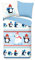 Traumschloss Comfort Flanell Bettwäsche »Penguins«, Pinguine und Eisbär im Winterland, Schneeflocken, 135x200 & 80x80, 100% Baumwolle, wärmend & kuschelig, mit Reißverschluss, Kissen und Bettbezug
