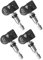 TRITAM 4 PièCes Programmation MX Sensor TPMS Capteur de Surveillance de la Pression des Pneus 315MHZ 433MHZ Outil de RéParation Universel 2 en 1 pour- Argent