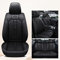 Karstry Autositzbezüge komplettes Set Universal in Stylish Design, Schonbezüge für Vordersitze und Rückbank, Auto Sitzbezüge Airbag Kompatibel, Premium Wasserdicht Sitzbezug, Schwarz
