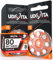 80 Hearing Aid Batteries Size 13 Udivita PR48 (Orange) Phono Pulse Technology - 10 Blisters of 8 Batteries