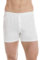 Boxer Uomo Puro Cotone Filo di Scozia Made in Italy (IT, Testo, L, Regular, Regular, Bianco)