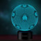 HooJtny Veilleuse Marseille Enfant, Lampe Football Olympique de Marseille, 3D Lampe LED, 16 Couleurs USB Rechargeable, Cadeau Enfant Garçon Anniversaire