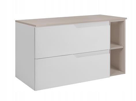 Rodan Moderne Möbel - Schrank Weiß - Möbelstück - Bastelregal – Bastelplatte 80 cm + 100 cm
