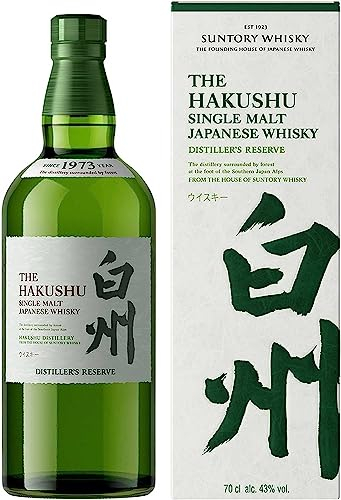 Suntory Hakushu Distiller's Reserve Single Malt Whisky Japonais, 70 cl