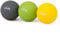 Bodhi Faszien Set: 3er Massageball Set | Flexibles Faszienball-Set zur Selbstmassage | Massagebälle für den ganzen Körper | 6,5 cm Durchmesser