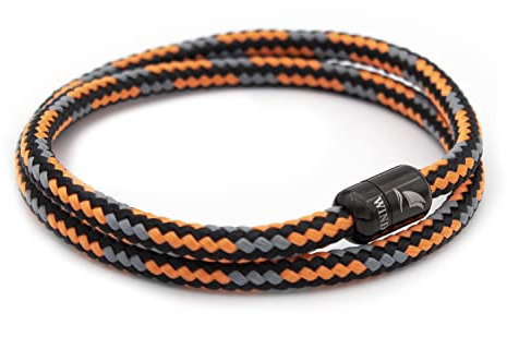 Wind Passion – Paracord Armband aus Seemannsgarn, Handgemacht & Geflochten | Segeltau Armband für Herren und Frauen | Ideale Partner Geschenke | Wasserfest