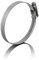 GARSIDURO® 5 colliers de serrage metallique inox 50-70mm – colliers serrage professionnels en acier inoxydable V2A pour tuyau d'aspiration, ventilation, climatisation | pinces de tuyau 50-70 mm