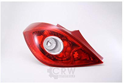 Diederichs Rückleuchte Heckleuchte links, LED, Rot, Weiß, für OPEL CORSA D 10/06-3-türig, Rechtsverkehr