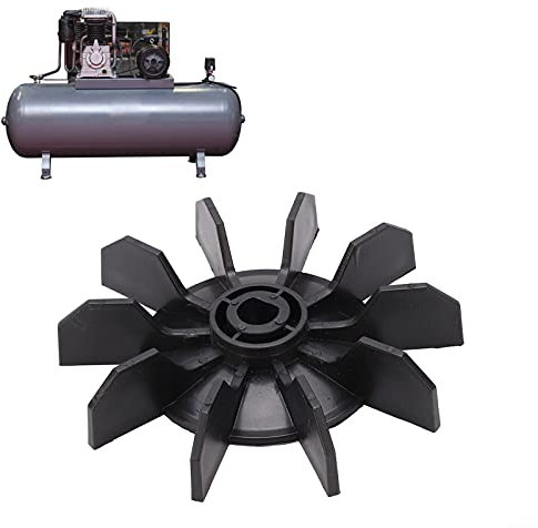 Aspa Pequeña del Compresor de Aire, Accesorios Mecánicos, Diámetro Exterior de 135 Mm, Eje de 14 Mm para Motor del Ventilador