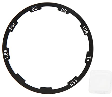 VBESTLIFE Distanzscheibe für Schwungradkassette, 1,85 Mm Freilaufnaben-Distanzscheibe – Fahrrad-Tretlagerachsen-Unterlegscheibendichtung für Mountainbike-Rennrad